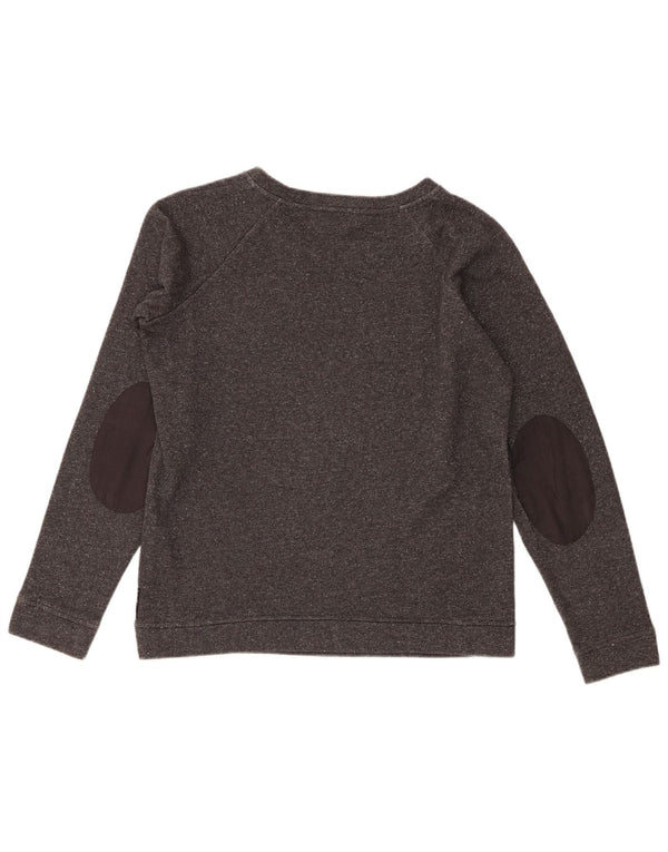 Armani Jeans Womens Sweatshirt Jumper EU 44 XL Grey Cotton