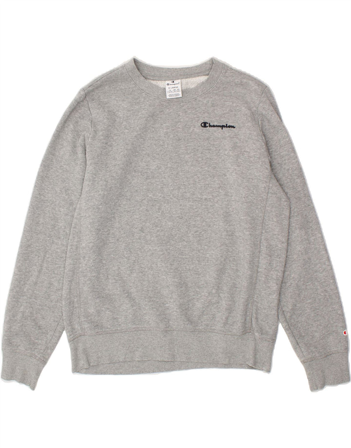 CHAMPION Womens Sweatshirt Jumper UK 18 XL Grey Vintage Champion and Second-Hand Champion from Messina Hembry 