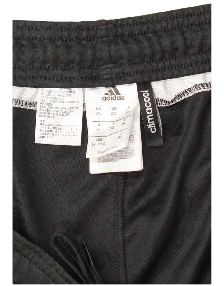 Pantaloni de trening Adidas Climacool pentru bărbați 2XL, poliester negru