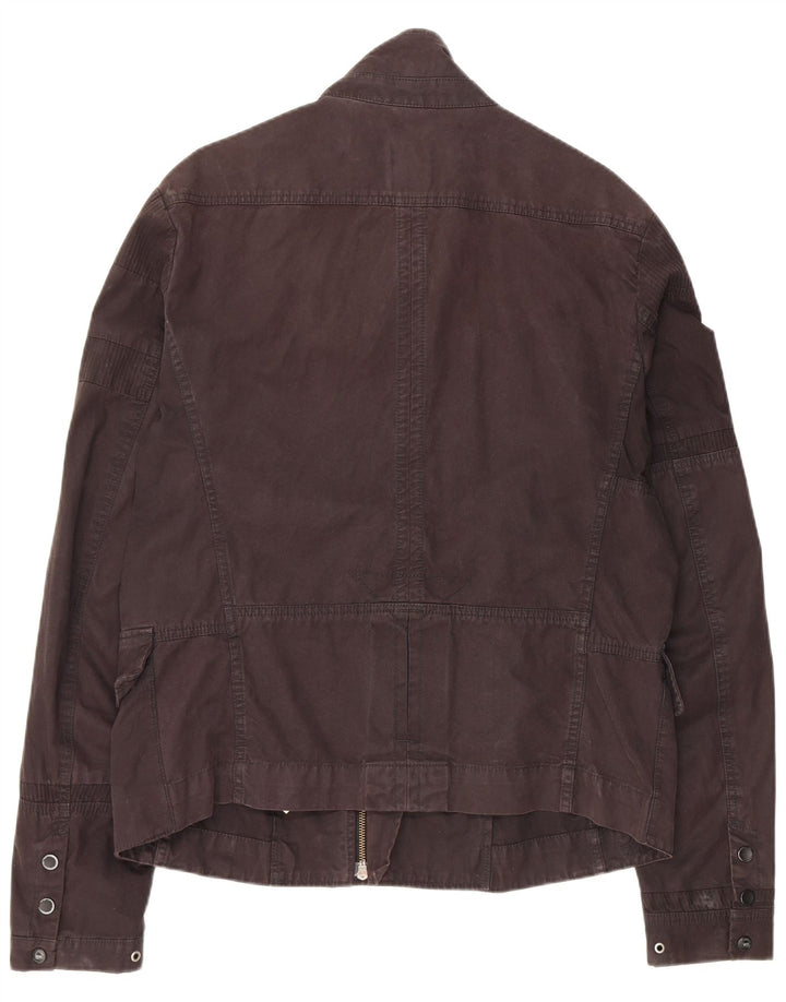 Jachetă utilitare pentru femei Diesel UK 18 XL, bumbac negru