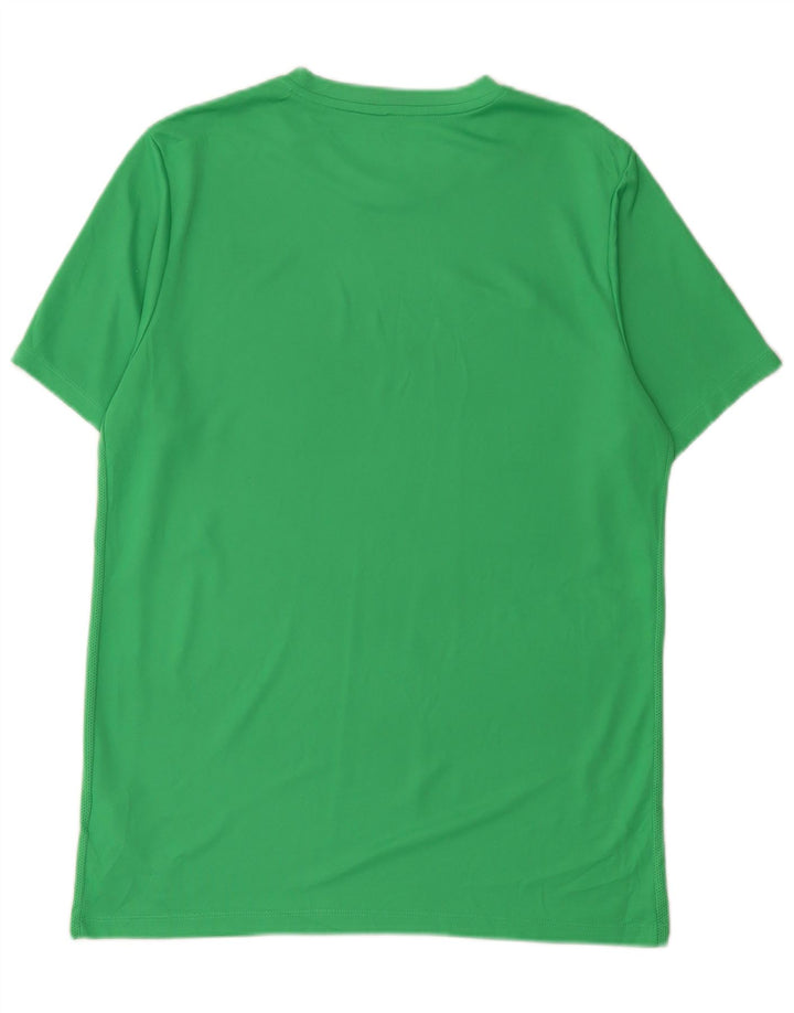 Tricou Nike Dri Fit pentru bărbați Top mare din poliester verde