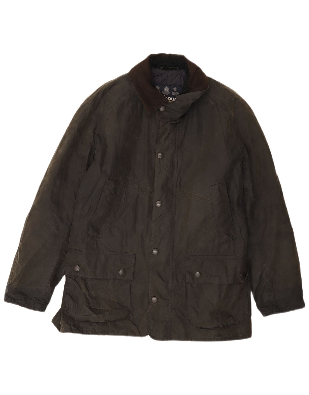 Jachetă pentru bărbați Barbour din bumbac cerat UK 38 Medium Gri Bumbac Clasic
