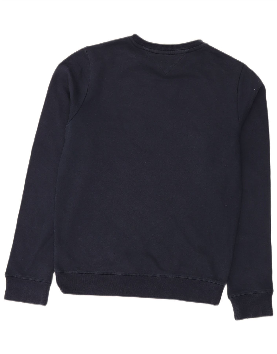 TOMMY HILFIGER Hanorac grafic pentru bărbați Pulover mic din bumbac bleumarin