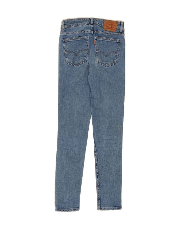 LEVI'S Womens Slim Jeans W24 L30 Blue Cotton Vintage Levi's and Second-Hand Levi's from Messina Hembry 