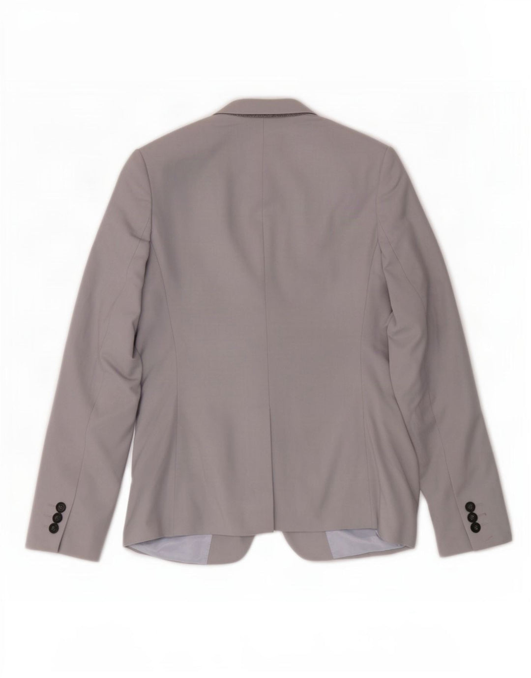 Jachetă Topshop pentru femei cu 1 nasture, UK 8, poliester gri mic