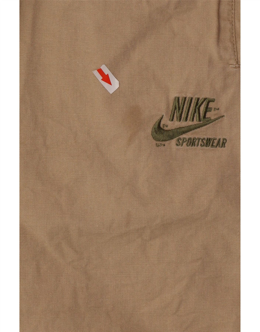 Pantaloni scurți chino pentru bărbați Nike mici W29, bumbac, bej