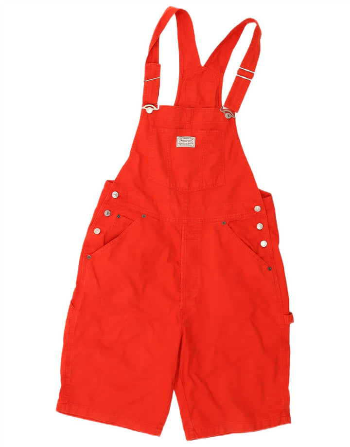 Pantaloni scurți din blugi pentru femei Levi's, mare W36, bumbac roșu