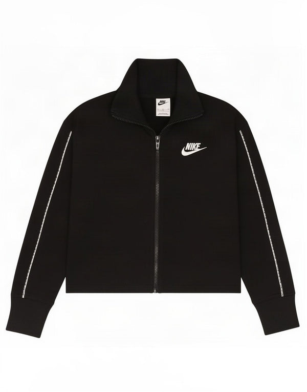 Jachetă Nike pentru fete Crop Trening Top 13-14 ani XL Poliester negru