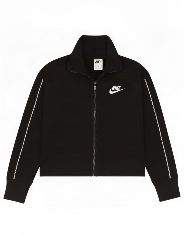 Jachetă Nike pentru fete Crop Trening Top 13-14 ani XL Poliester negru