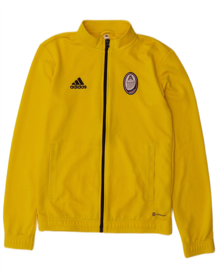 Jachetă de trening Aeroready ADIDAS pentru bărbați, poliester galben mic