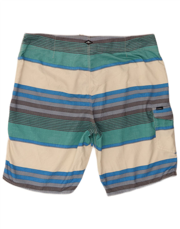 Pantaloni scurți de înot O'Neill pentru bărbați XL poliester cu dungi multicolore