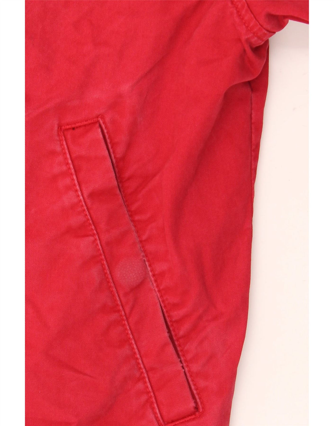 Gant Bomber Jacket pentru bărbați UK 36 mic, roșu, bumbac color bloc