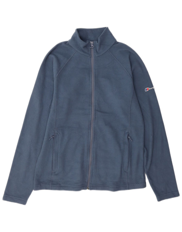 Jachetă fleece pentru femei Berghaus UK 14 Poliester albastru mediu