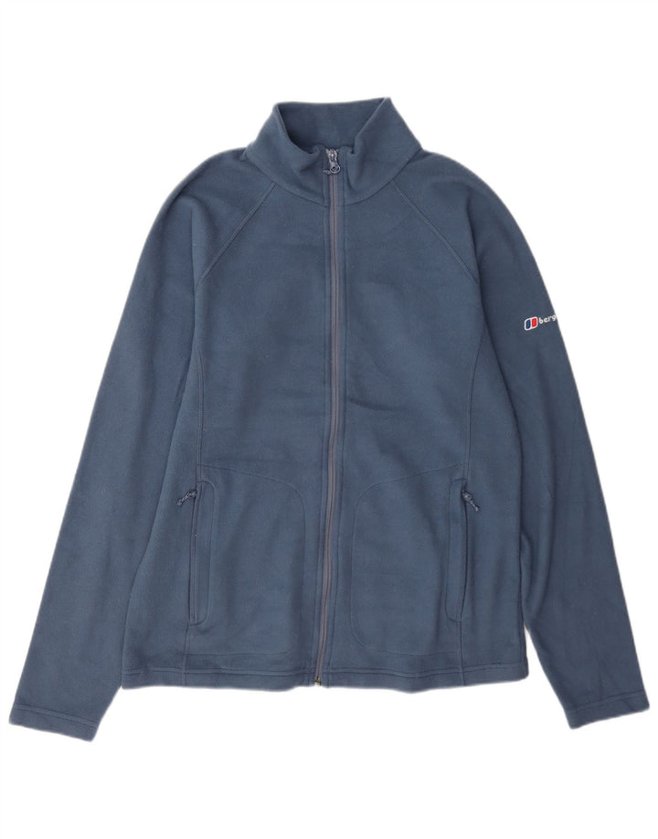 Jachetă fleece pentru femei Berghaus UK 14 Poliester albastru mediu