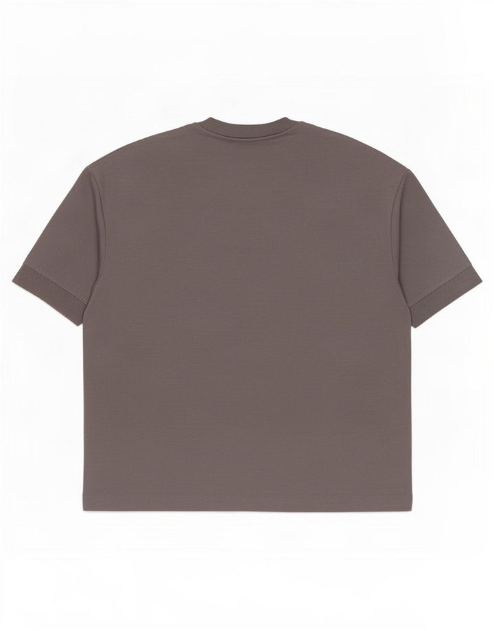 Tricou pentru bărbați Zara Top mare bumbac gri