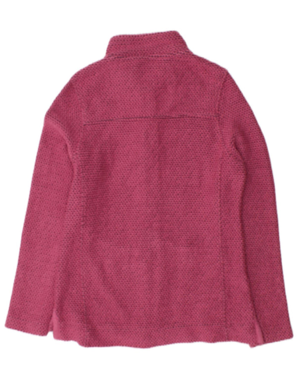 Pulover cardigan pentru femei Weird Fish UK 10 mic bumbac roz