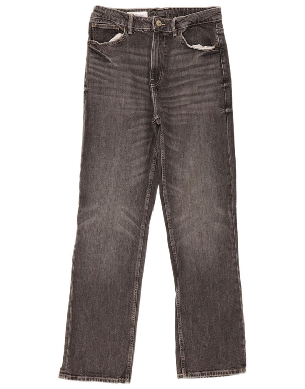 Blugi drepți pentru bărbați Zara EU 40 Medium W30 L32 Bumbac gri