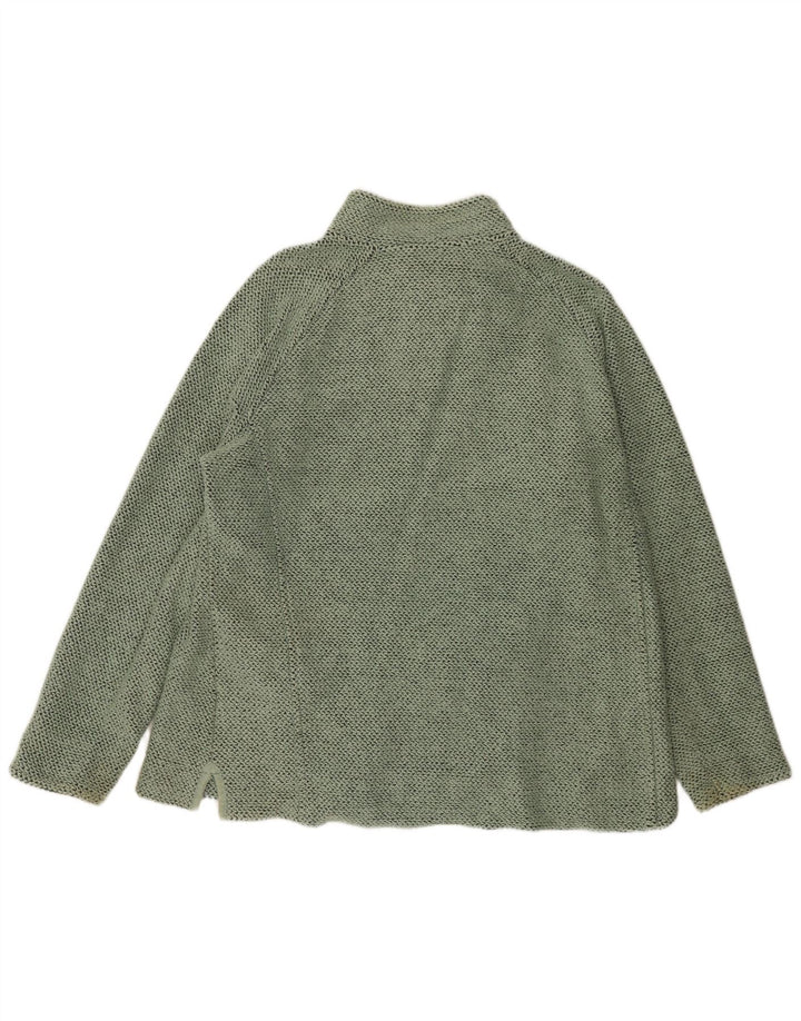 WEIRD FISH Jachetă de trening pentru femei UK 20 2XL Bumbac verde