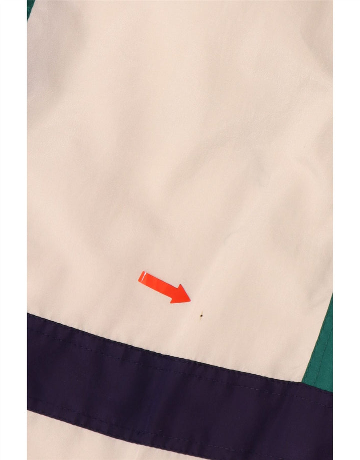 Jachetă de trening pentru bărbați COSMOS UK 16, mare, alb, color block