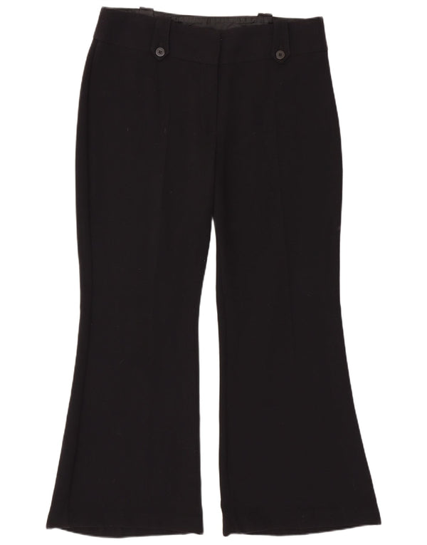 Marks & Spencer Pantaloni casual Flare pentru femei UK 16 Large W34 L30 Negru