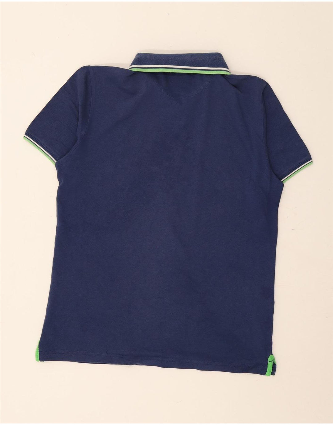 Tricou polo pentru bărbați Champion Herritage Fit, albastru mediu
