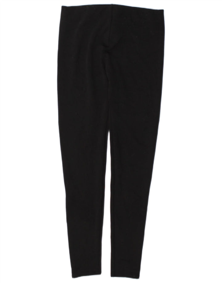 Leggings pentru femei Zara UK 14, mare, negru, poliester