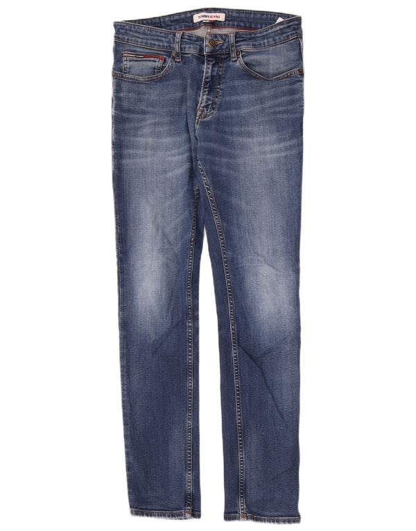 Blugi slim pentru bărbați Tommy Hilfiger W31 L32 bumbac albastru
