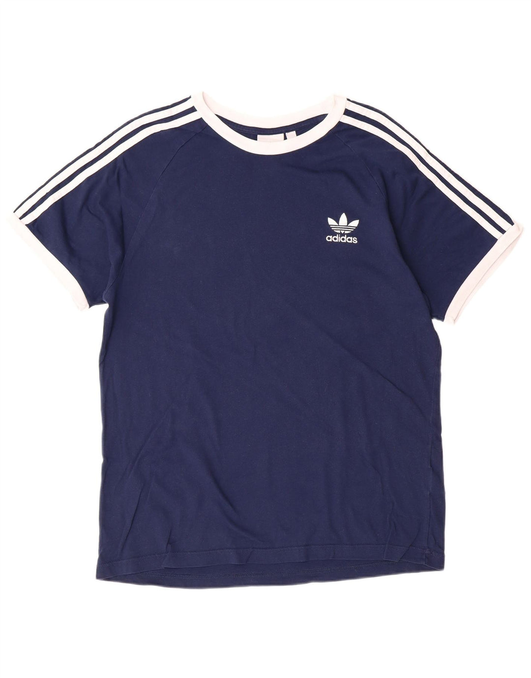 Tricou pentru bărbați ADIDAS Top mare din bumbac bleumarin
