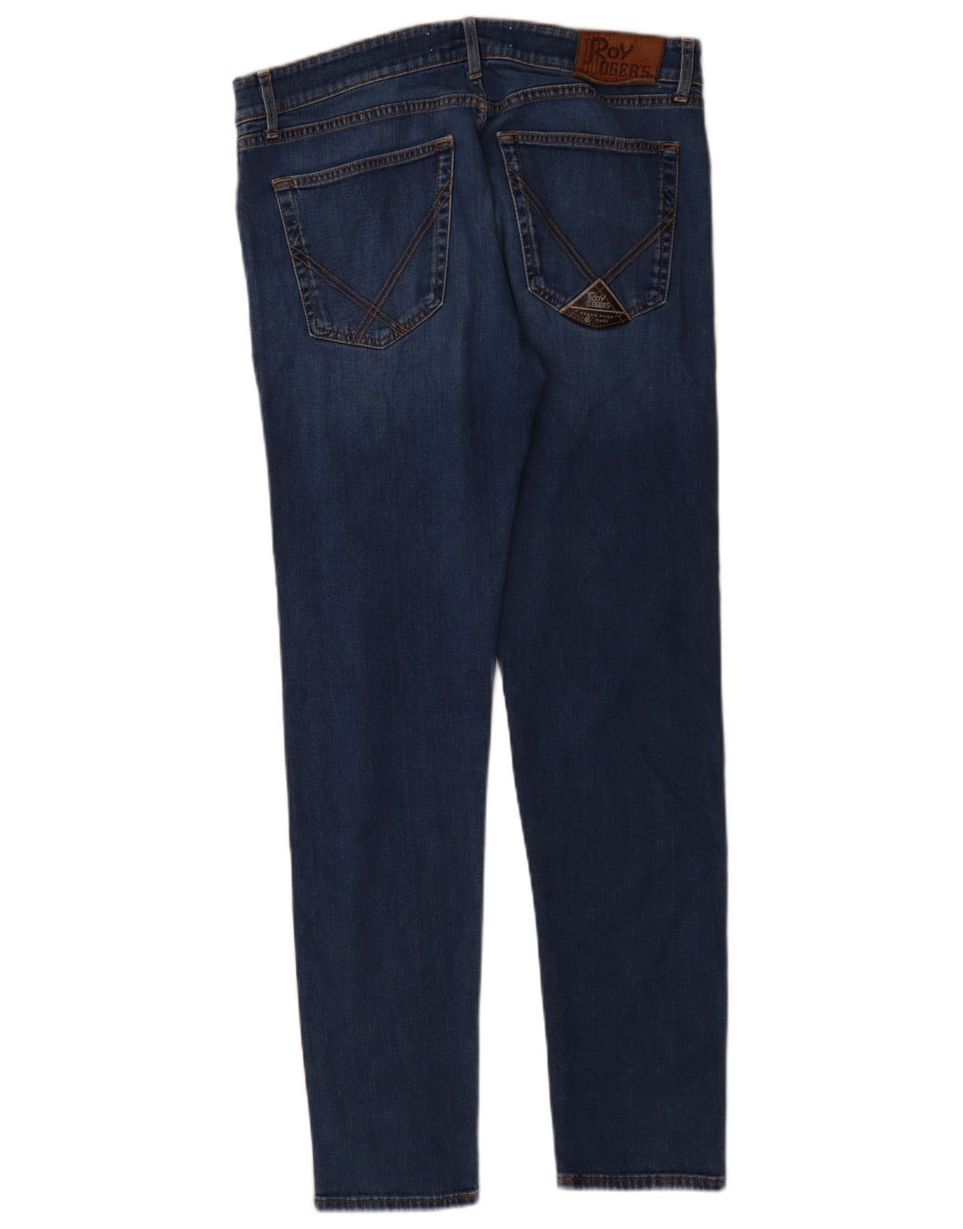 Blugi Roy Rogers Candiani Slim pentru femei W38 L32 Bumbac albastru
