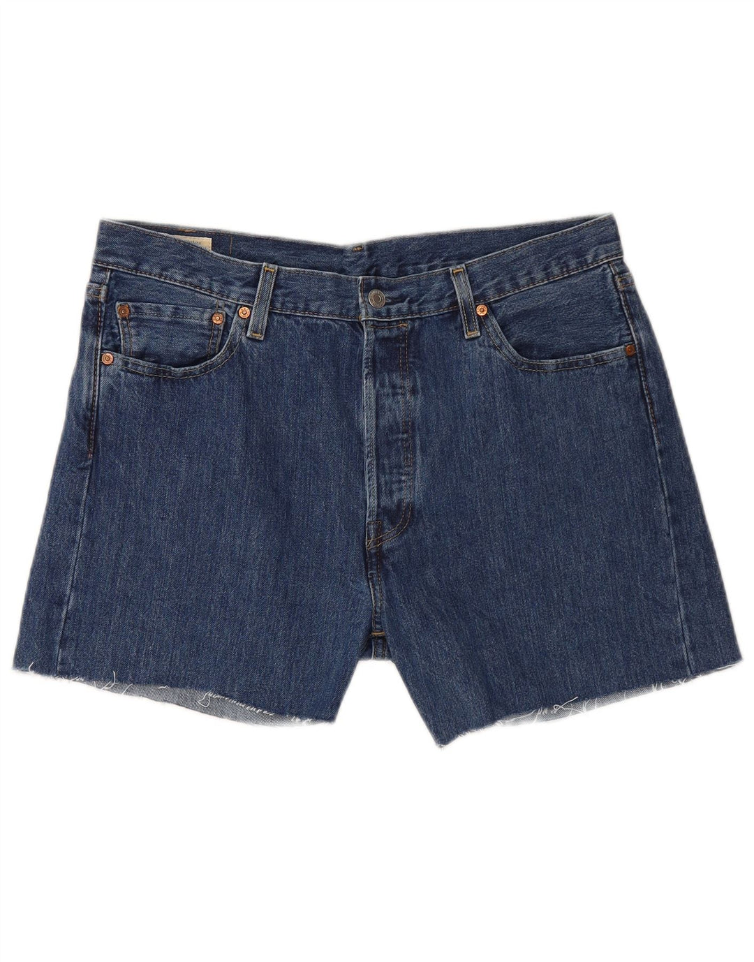 Pantaloni scurți Levi's 501 Denim W36 Large Blue Bumbac