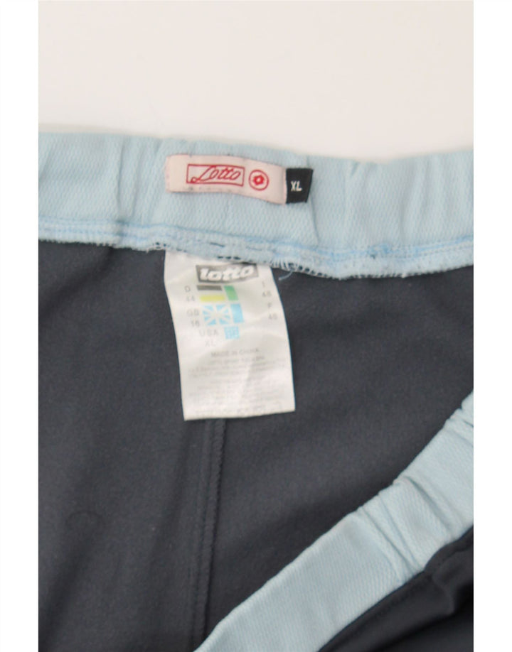 LOTTO Womens Tracksuit Trousers UK 16 Large Grey Polyester Vintage Lotto and Second-Hand Lotto from Messina Hembry 