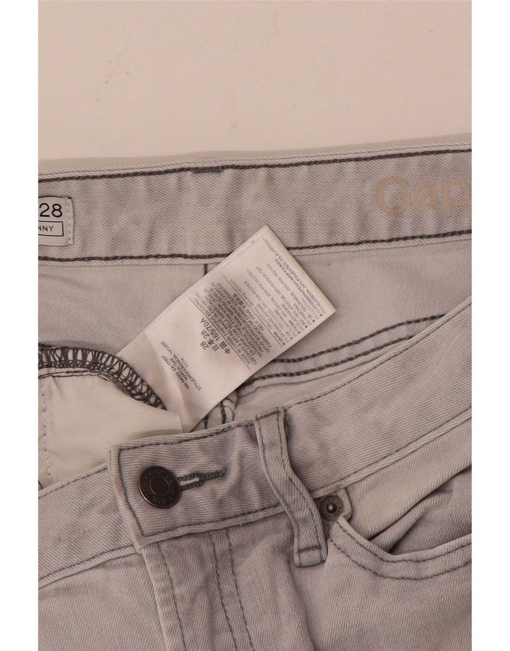 Blugi skinny pentru femei Gap W28 L28 bumbac gri