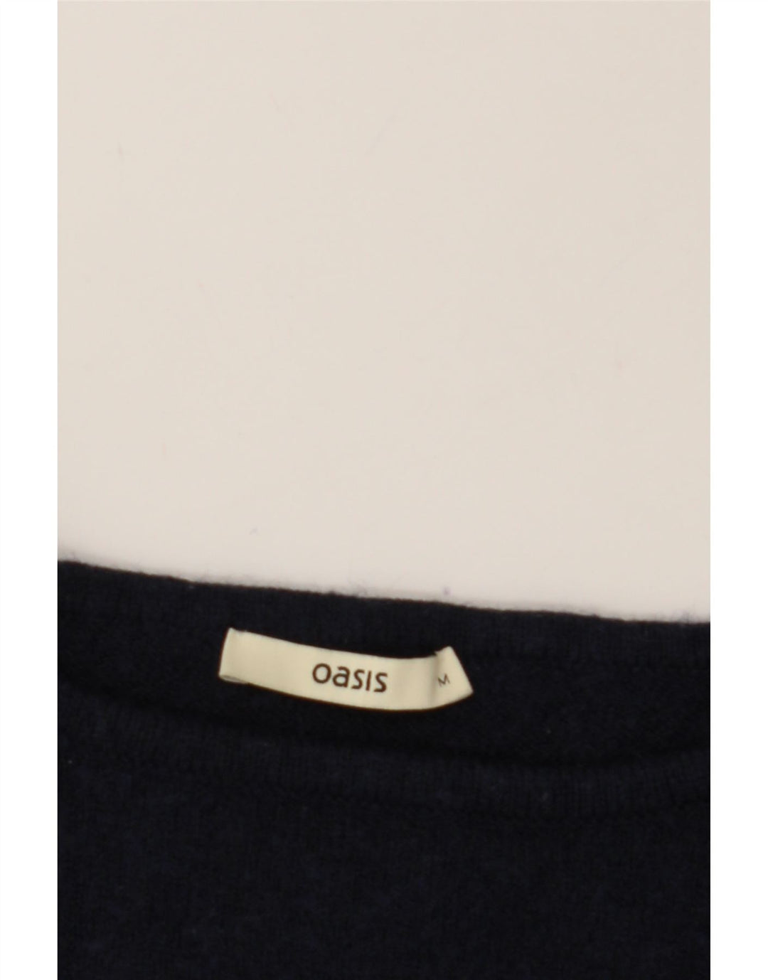 OASIS Womens Jumper Dress UK 12 Medium Navy Blue Wool Vintage Oasis and Second-Hand Oasis from Messina Hembry 
