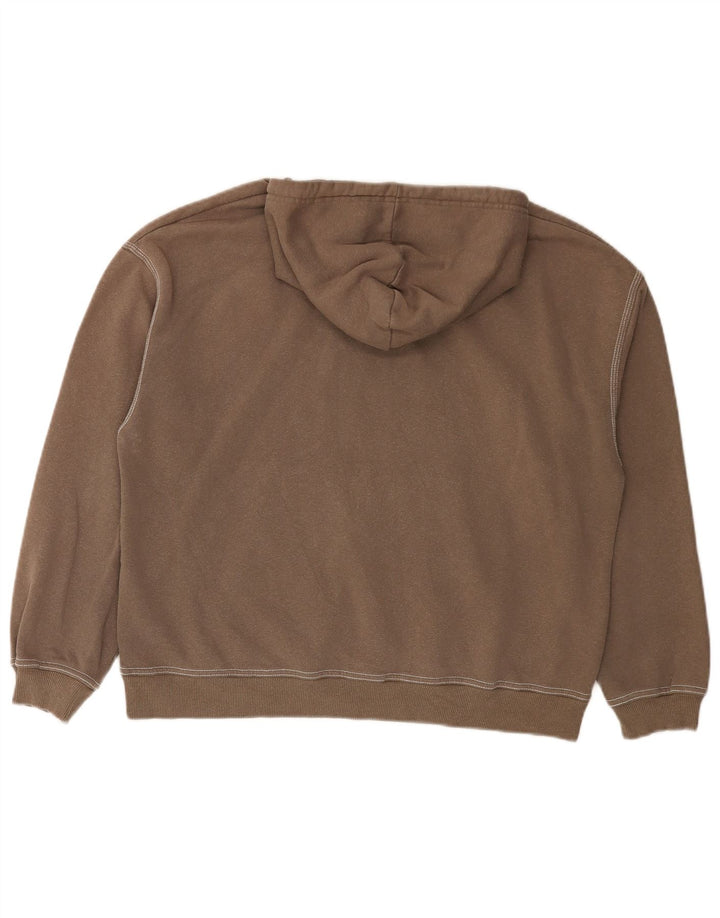 Pull & Bear Pull & Bear Pulover supradimensionat pentru femei UK 10 Bumbac gri mic
