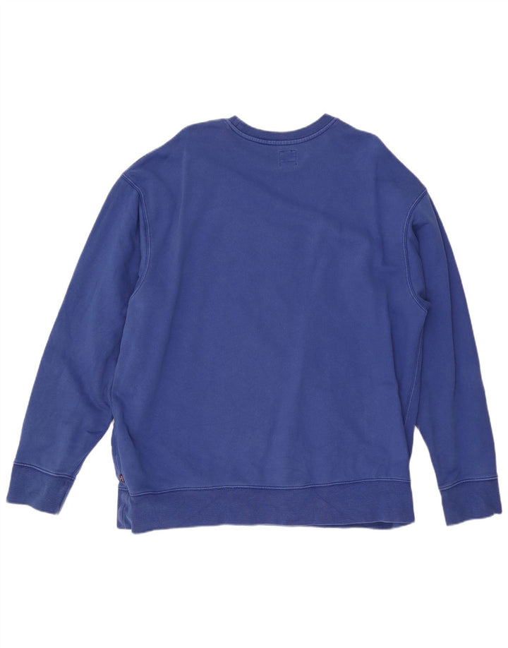 Pulover pentru bărbați Levi's Relaxed Graphic Fit, bumbac XL, albastru