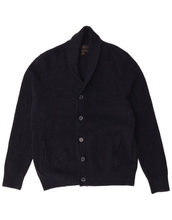 Pulover cardigan pentru bărbați Marks & Spencer XL, bumbac bleumarin