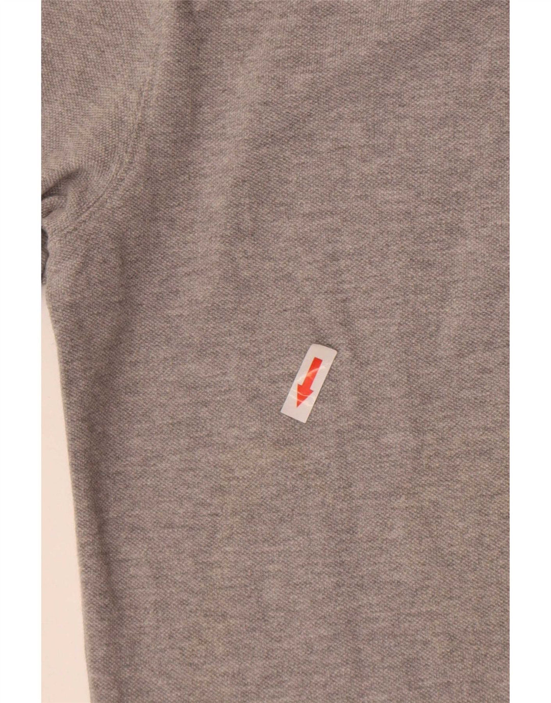 Tricou polo Massimo Dutti pentru bărbați, bumbac gri mare