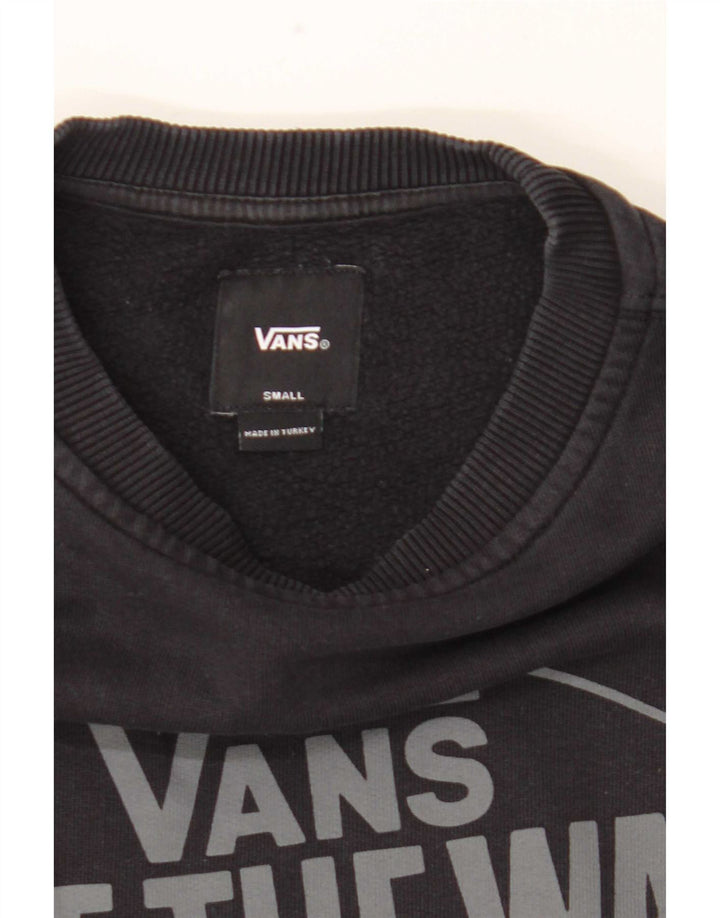 Hanorac grafic pentru bărbați Vans Jumper mic negru