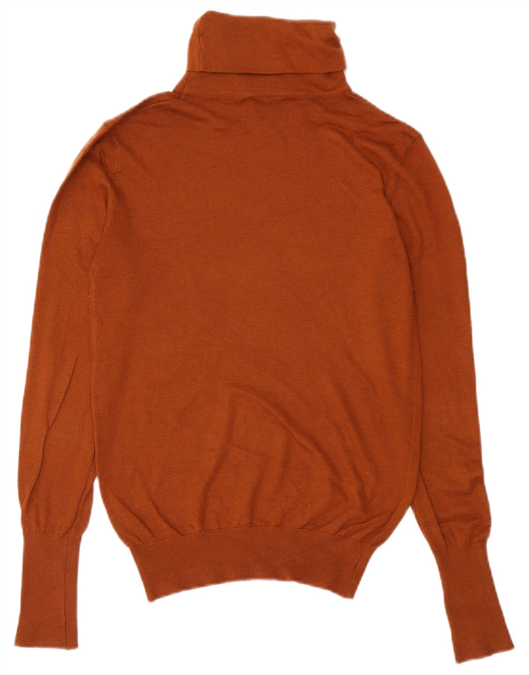 Pulover pentru femei cu gât rulat Zara UK 12 maro mediu