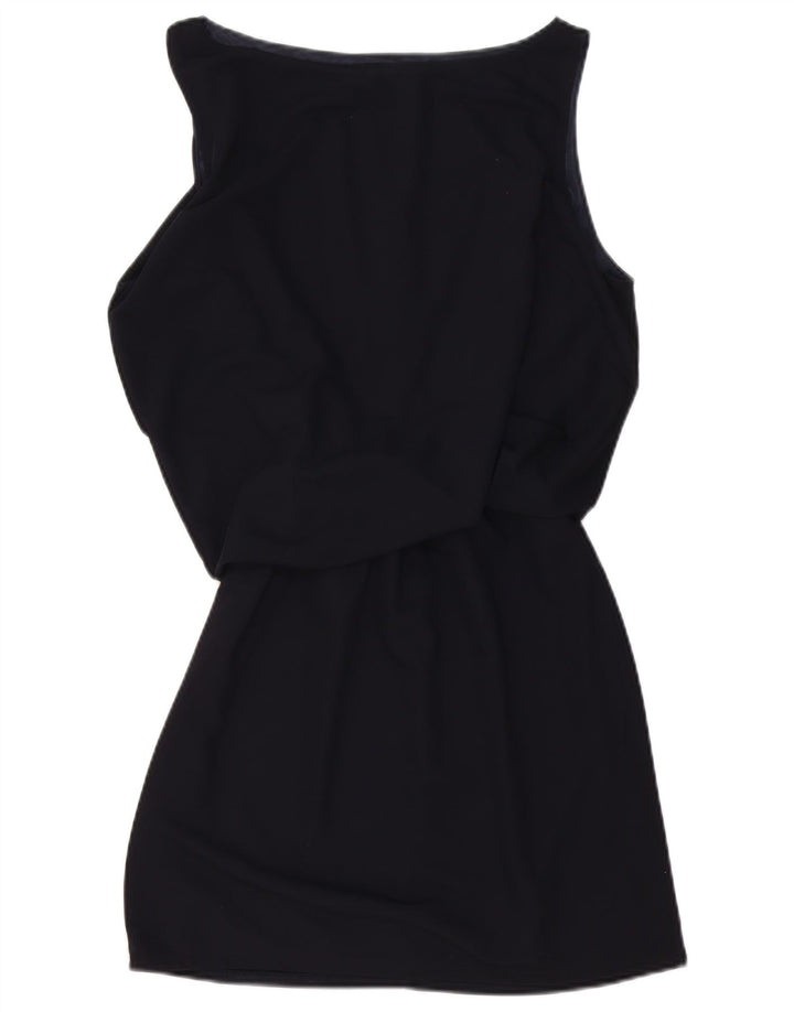 Rochie teacă fără mâneci pentru femei Zara UK 14 Medium Bleumarin