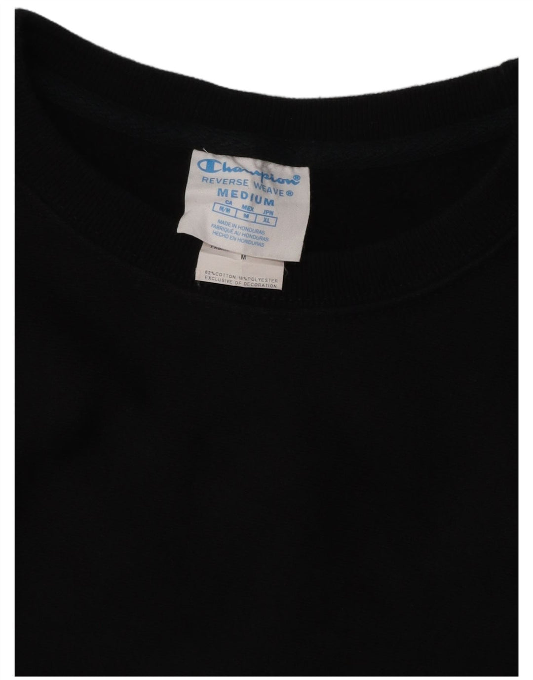 Pulover pentru damă CHAMPION Pulover UK 14 Bumbac mediu negru