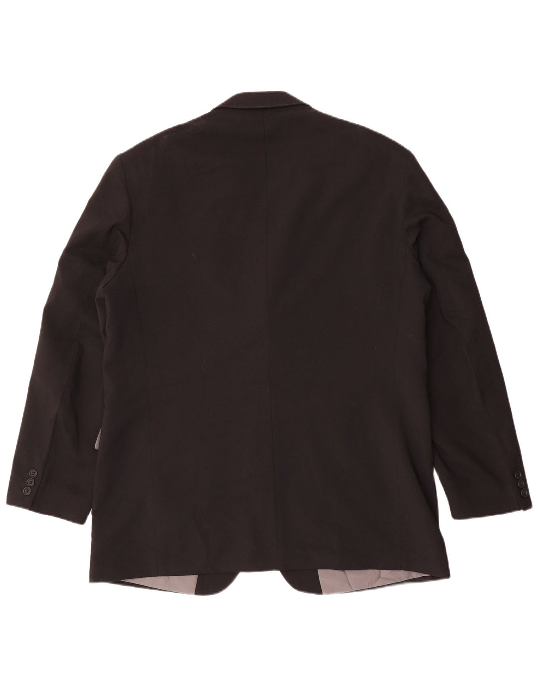 Jachetă pentru bărbați Marks & Spencer cu 3 nasturi, UK 44 XL, poliester negru