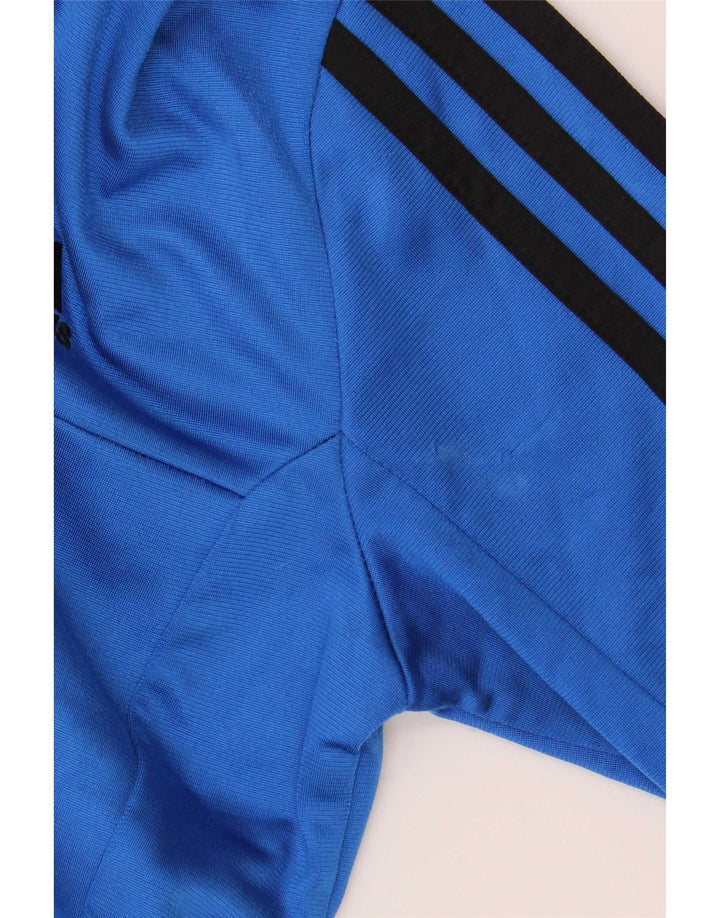 Jachetă de trening pentru băieți Adidas 11-12 ani poliester albastru