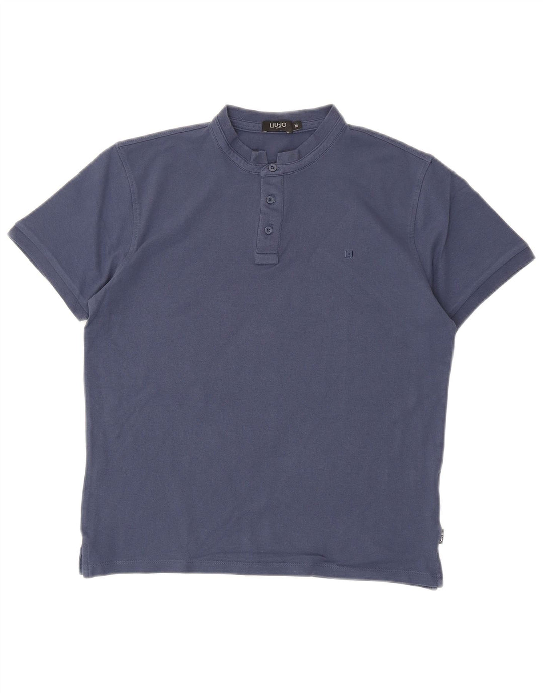 Tricou polo pentru bărbați LIU JO, bumbac bleumarin mediu