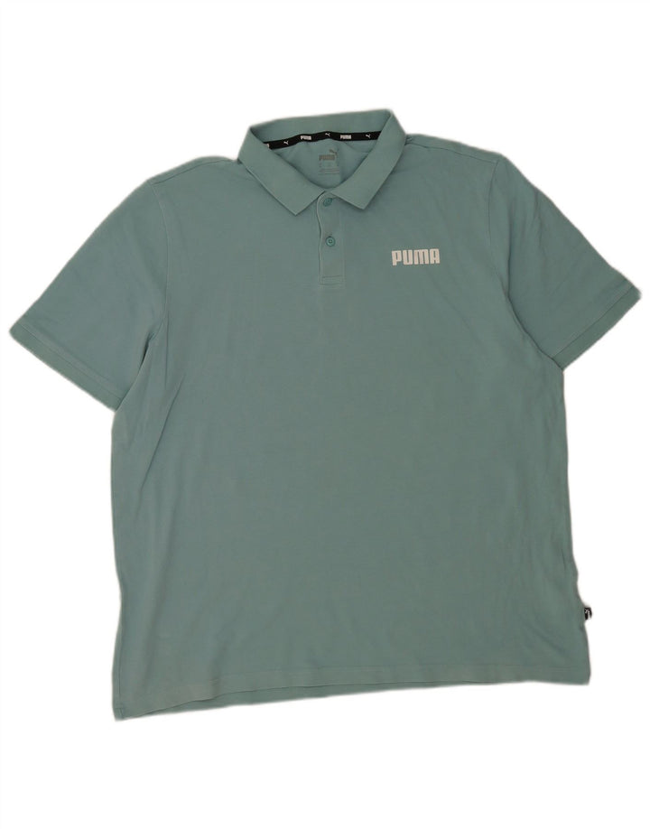 Tricou polo pentru bărbați Puma XL Albastru