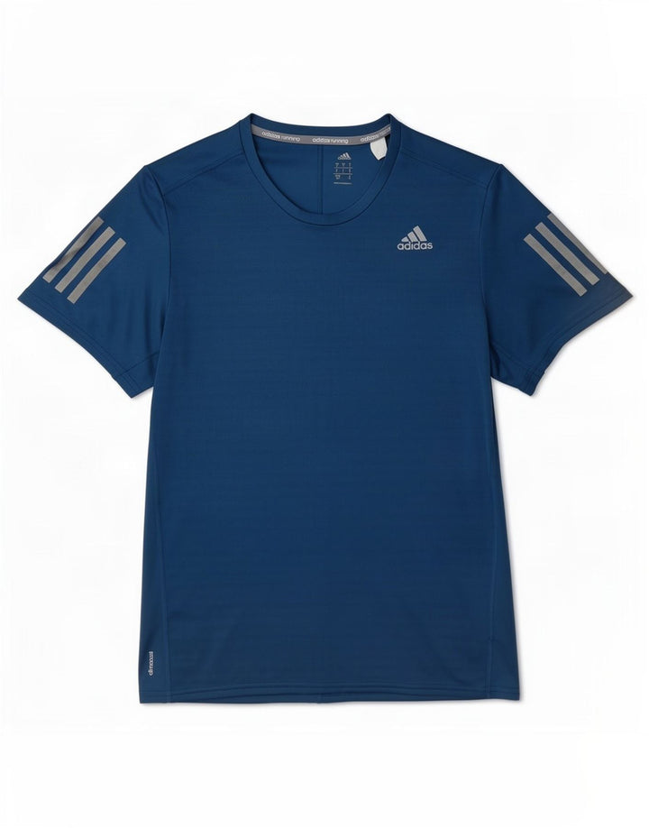 Tricou Adidas Climacool pentru bărbați Top mic, albastru, poliester