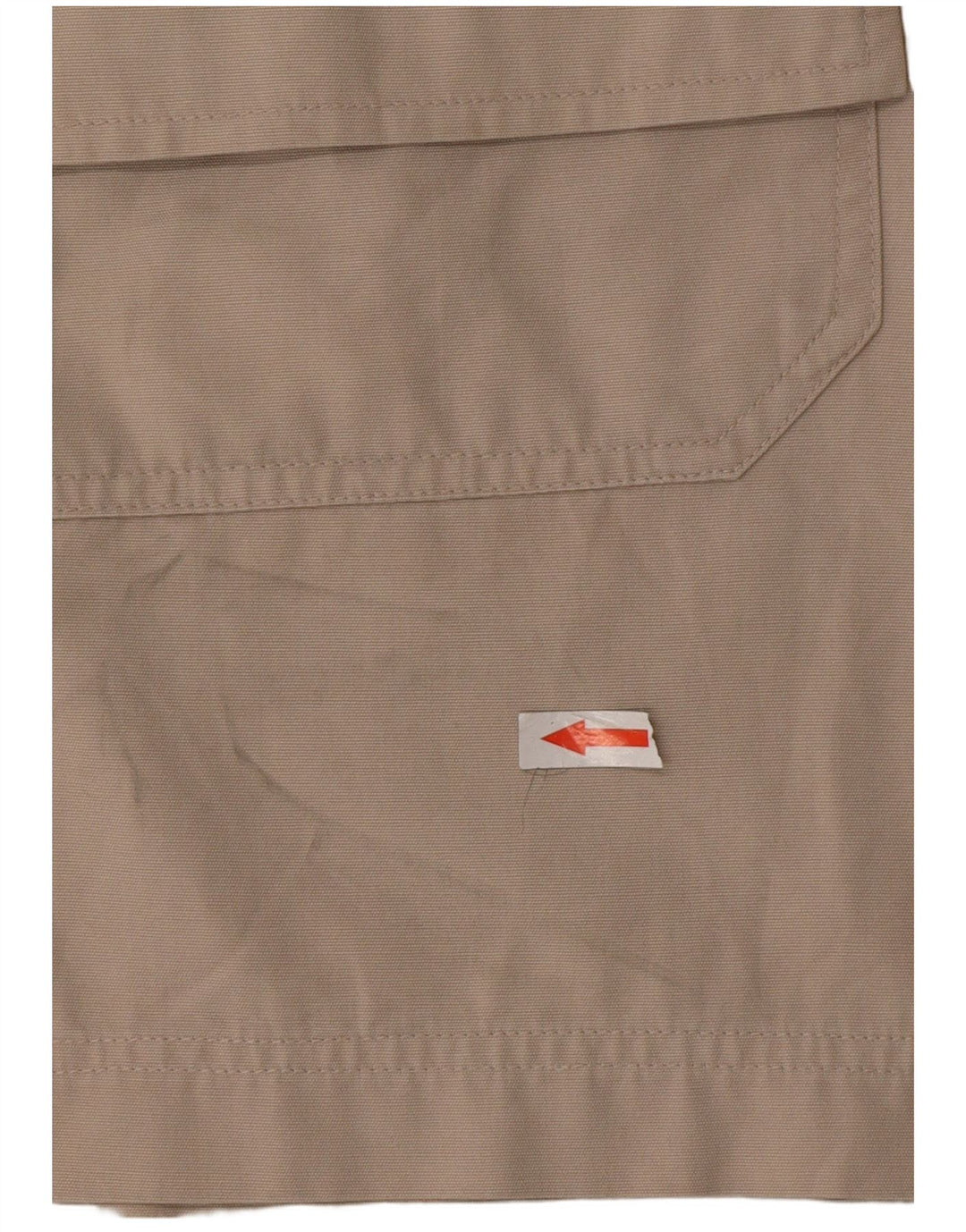 Pantaloni scurți cargo vintage pentru bărbați, medii W32, bumbac, bej