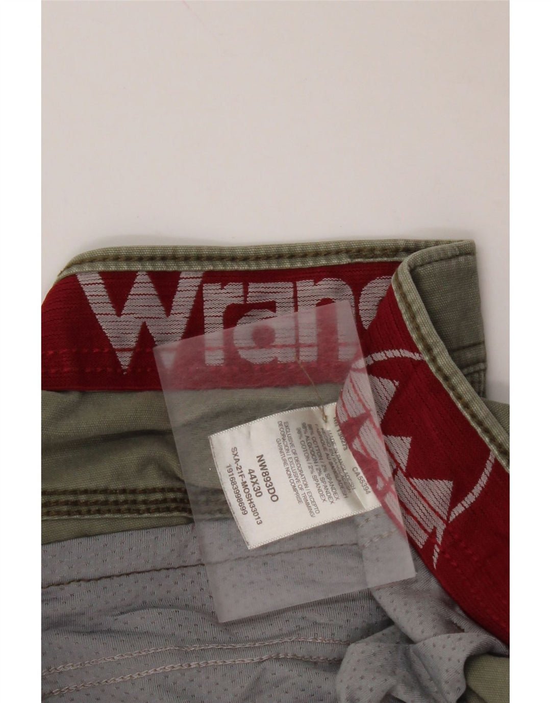 Pantaloni cargo drepti pentru bărbați WRANGLER L44 L30 bumbac kaki