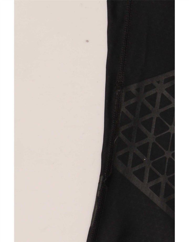 Leggings pentru bărbați Nike Dri Fit XL poliester geometric negru