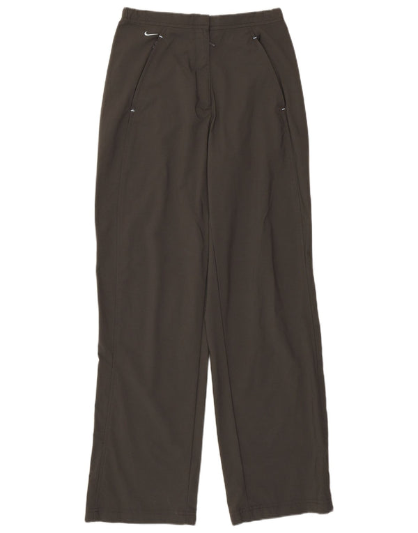 Pantaloni drepti pentru femei Nike UK 8/10 Small W26 L29 Gri Poliester